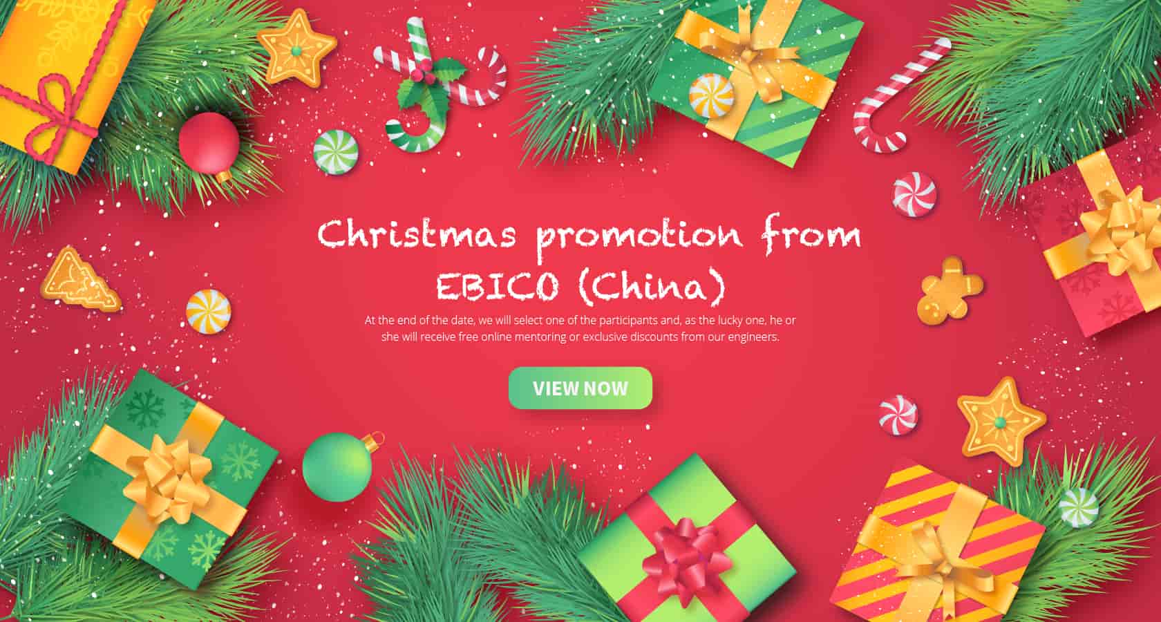 EBICO Industrial Burner Christmas promot